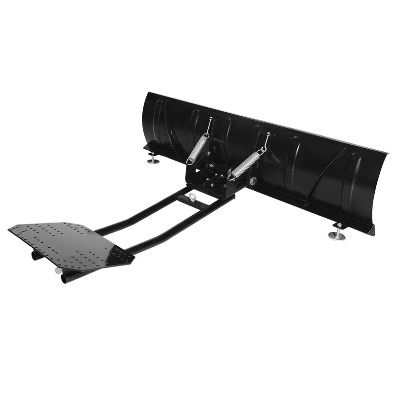 Sniega lāpstas komplekts, universāls 1524 mm uzstādāms aprīkojums ar augstuma un sānu regulēšanu, ātri noņemams, tērauda ATV lāpstas asmens, 3 stiprināšanas iespējas, efektīva sniega tīrīšana, piemērots lielākajai daļai ATV un UTV