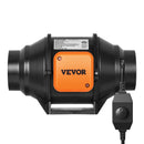 VEVOR 31W dūmgāzu izvadīšanas cauruļventilators, izplūdes ventilators, iekštelpu kanālu ventilators