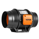 VEVOR 152,4 mm cauruļvadu ventilators HVAC izplūdes pūtēja komplekts AC Maināma Ātruma Kontrole