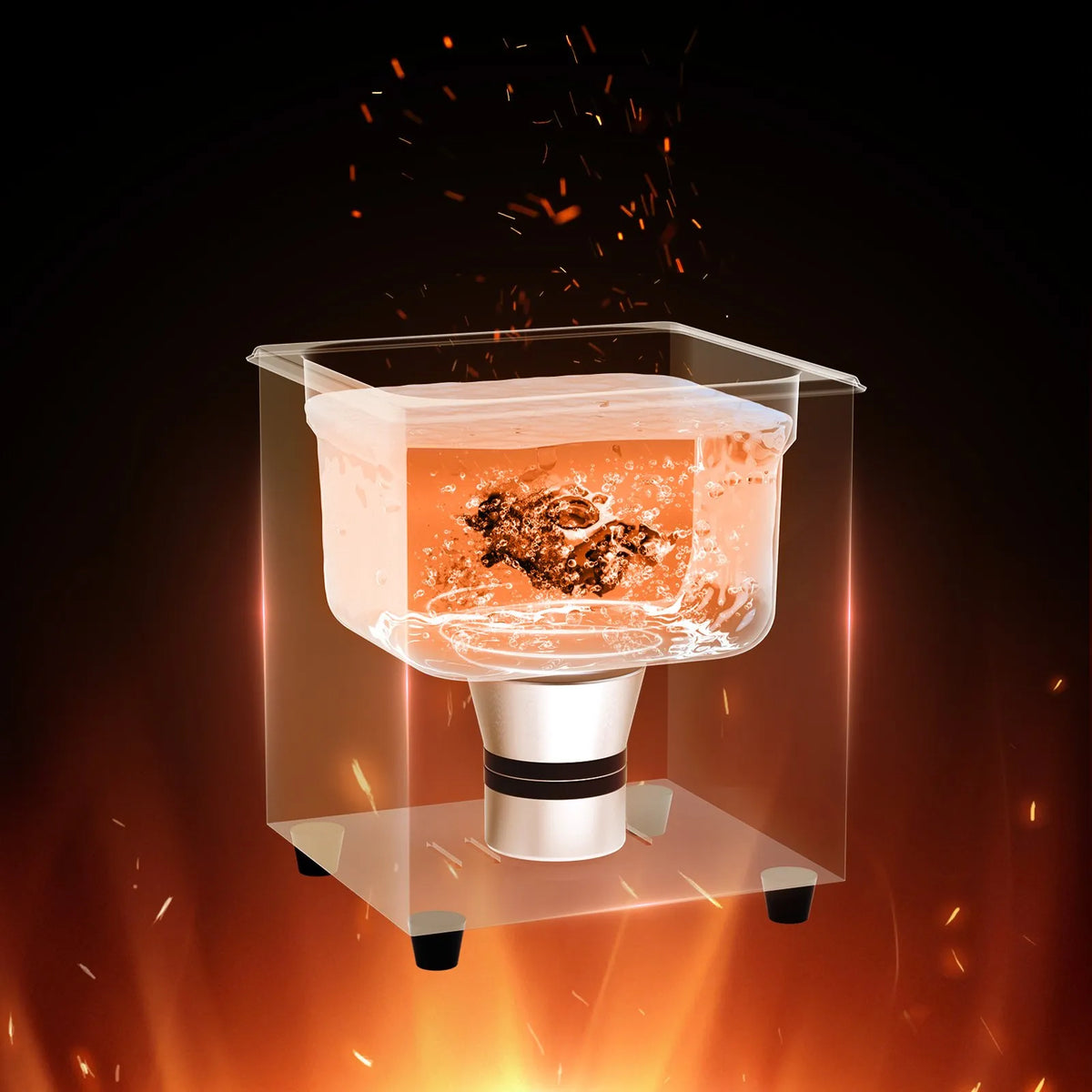 VEVOR Ultrasonic Cleaner 2 L with Heater, Timer and Basket, Professional Digital Cavitation Cleaner, 60 W, for Watches, Instruments, Glasses, Coins, Metal Parts and Tools