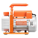 VEVOR vakuumsūknis 99 l/min, vienpakāpes rotācijas lāpstiņu HVAC gaisa kondicionēšanas vakuumsūknis R134a, R22 un R410a sistēmām, 4 polu motors, automobiļu kondicionieru apkopei un sveķu degazēšanai, ar eļļu komplektā