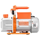 VEVOR vakuumsūknis 142 l/min, divpakāpju rotācijas lāpstiņu HVAC gaisa kondicionēšanas vakuumsūknis R134a, R22 un R410a sistēmām, 4 polu motors, automobiļu kondicionieru apkopei un sveķu degazēšanai, ar eļļu komplektā