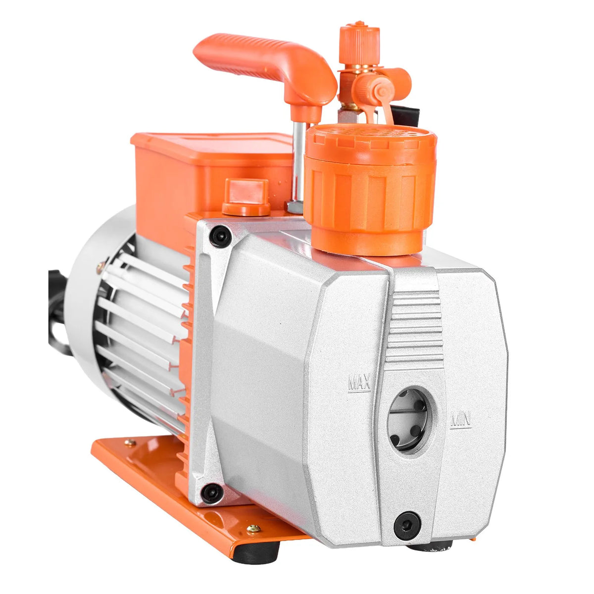 VEVOR Vacuum Pump 198 l/min, Two-Stage Rotary Vane HVAC AC Vacuum Pump with 4-Pole Motor, Suitable for R134a, R22, R410a, R1234yf and R32 Systems, Includes Vacuum Oil, for Car Air Conditioning Maintenance and Resin Degassing