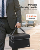 VEVOR ugunsdrošs dokumentu seifs, karstumizturīgs līdz 1000 ℃, ūdensdrošs, salokāms un telpu taupošs dizains, pārnēsājams mājām, birojam vai ceļojumiem, piemērots pasēm, svarīgiem dokumentiem un failiem