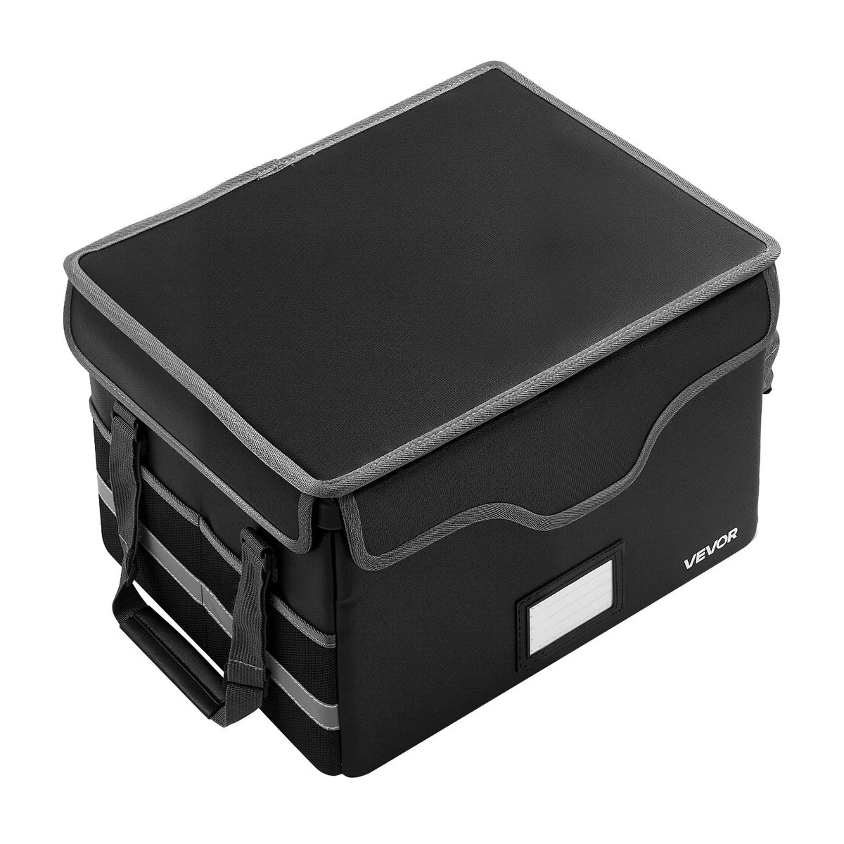 VEVOR Fire-Resistant Document Safe, Heat-Resistant up to 1000°C, Fireproof and Waterproof with Lock, Portable File Storage and Security Organiser for Home, Office or Travel, Suitable for Passports, Important Documents and Files