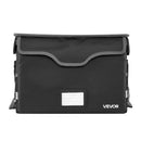 VEVOR ugunsdrošs dokumentu seifs, karstumizturīgs līdz 1000 ℃, uguns- un ūdensdrošs ar slēdzeni, pārnēsājams failu uzglabāšanas un drošības organizators mājām, birojam vai ceļojumiem, piemērots pasēm, svarīgiem dokumentiem un failiem