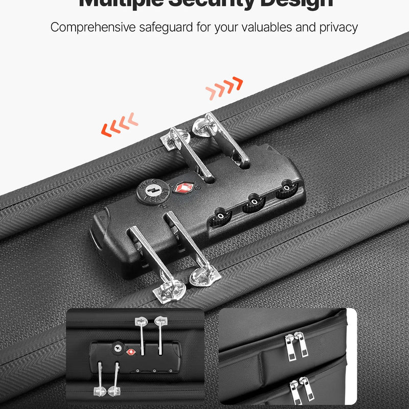 VEVOR ugunsdroša dokumentu kaste ar 1000 °C karstumizturību, uguns- un ūdensnecaurlaidīgu pārklājumu, slēdzeni un pārnēsājamu divslāņu konstrukciju, piemērota dokumentu, pasu un svarīgu failu drošai uzglabāšanai mājās, birojā vai ceļojumā.