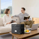 VEVOR ugunsdroša dokumentu kaste ar 1000 °C karstumizturību, uguns- un ūdensnecaurlaidīgu pārklājumu, slēdzeni un pārnēsājamu divslāņu konstrukciju, piemērota dokumentu, pasu un svarīgu failu drošai uzglabāšanai mājās, birojā vai ceļojumā.