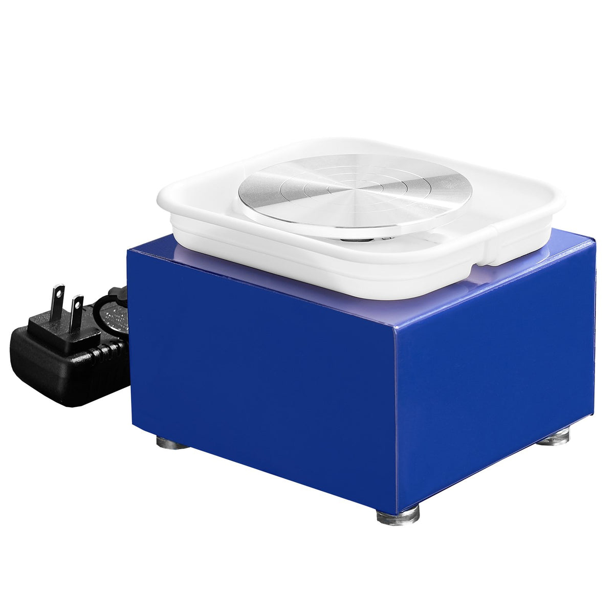 VEVOR Mini Ceramic Wheel 30 W with Sculpting Tools, Apron and Two Rotating Tables