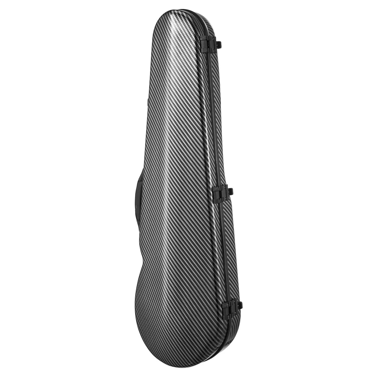 VEVOR 4/4 Violin Case with Hygrometer, Lightweight Hard Case with Plush Lining and 2 Shoulder Straps, Black