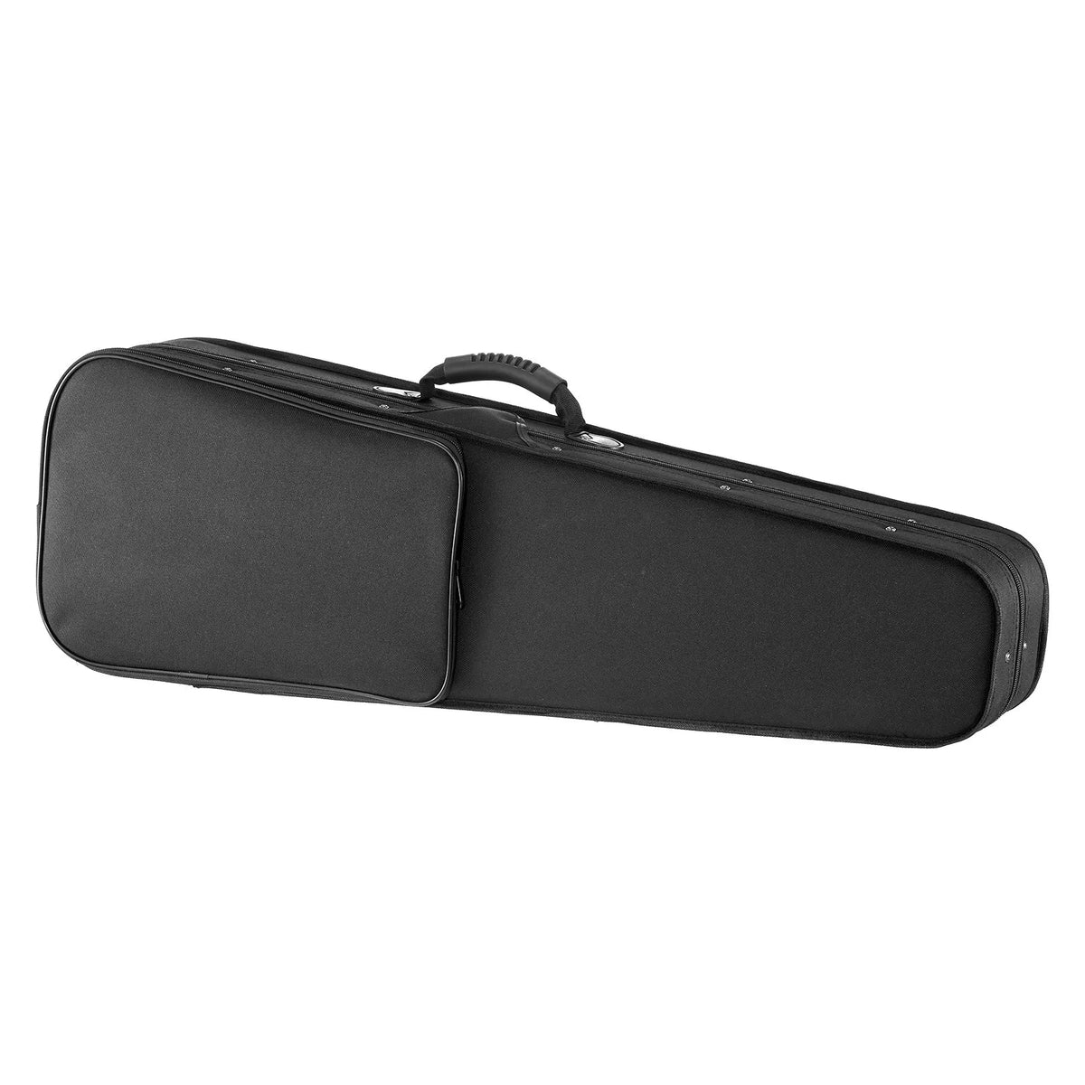 VEVOR 4/4 Violin Case, Waterproof Nylon with Soft Lining and 2 Shoulder Straps, Black