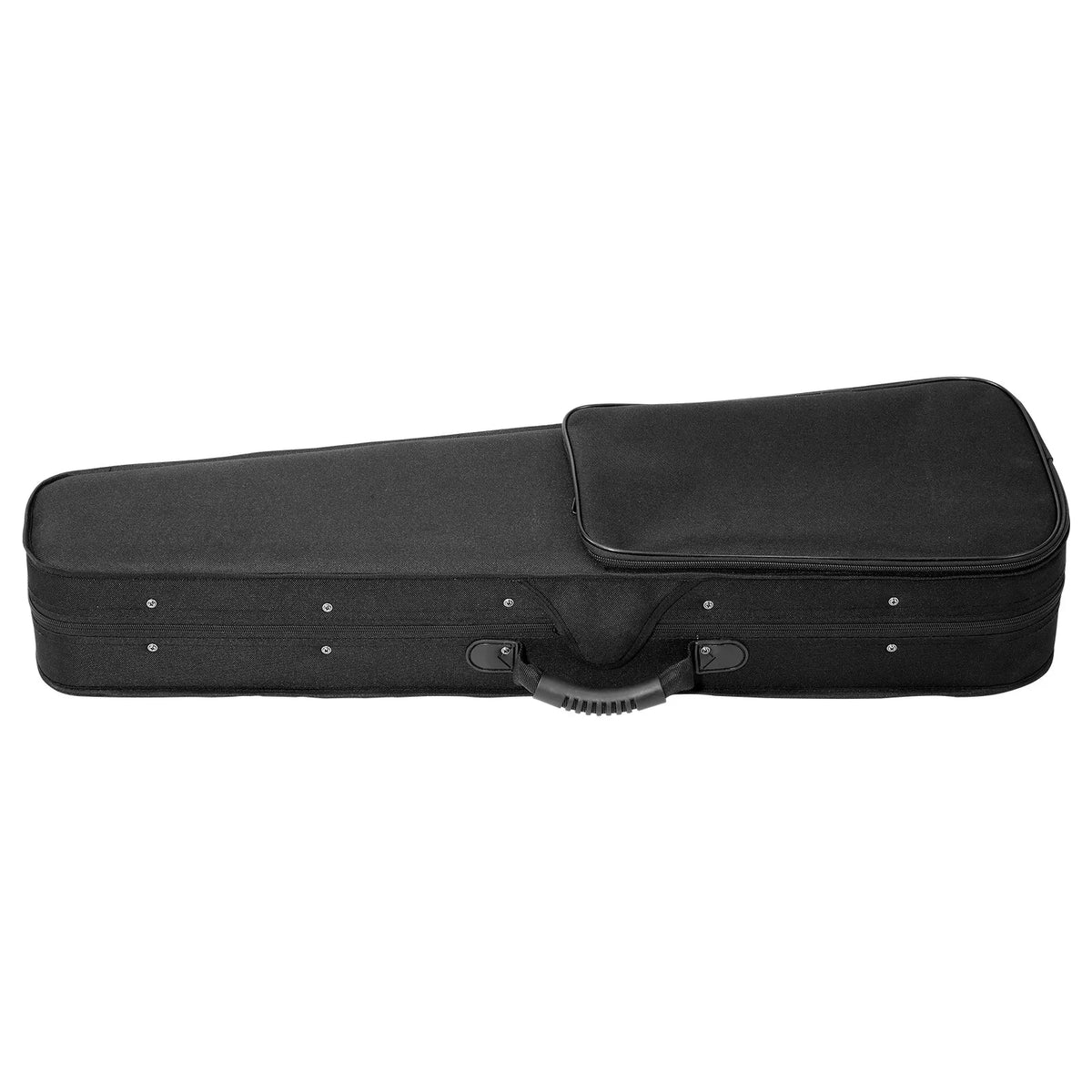 VEVOR 4/4 Violin Case, Waterproof Nylon with Soft Lining and 2 Shoulder Straps, Black