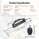 HK4200A-3 Hidrauliskā stūres sistēmas komplekts ārējās piedziņas dzinējiem, 150 ZS, ar stūres sūkni un cilindru HK4200A3