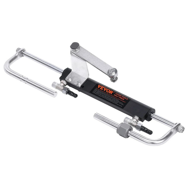 Hidrauliskā stūres sistēma laivai, 90 ZS, ar sūkni, divvirzienu cilindru un 6,1 m šļūteni