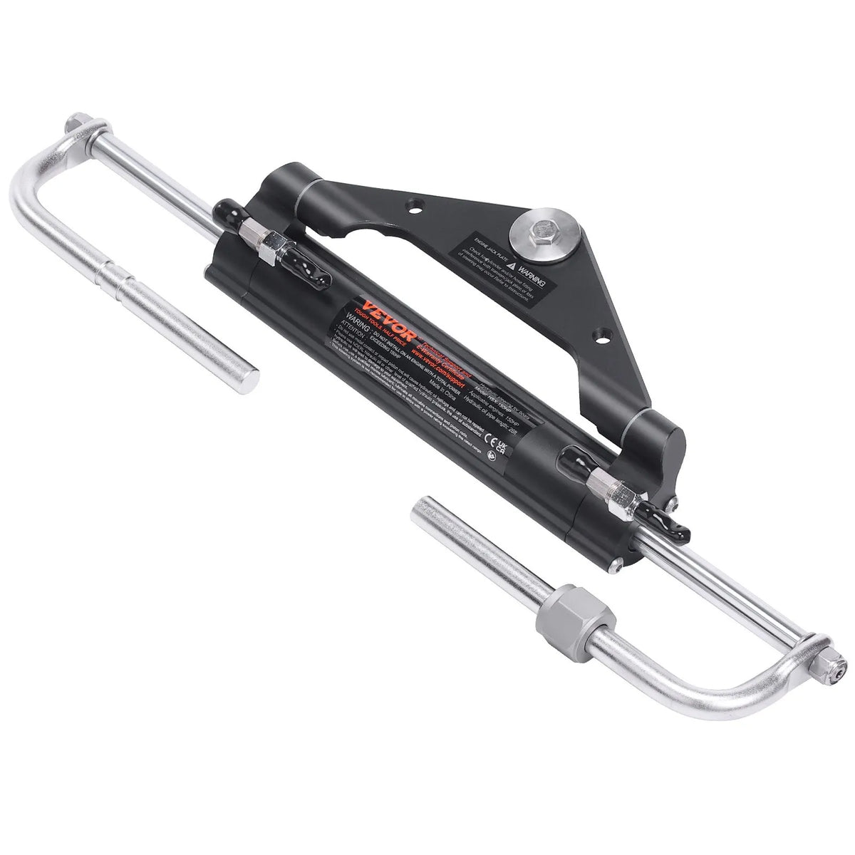 Hydraulic steering system for boat, 150 HP, with pump, dual-action cylinder and 7.9 m hose