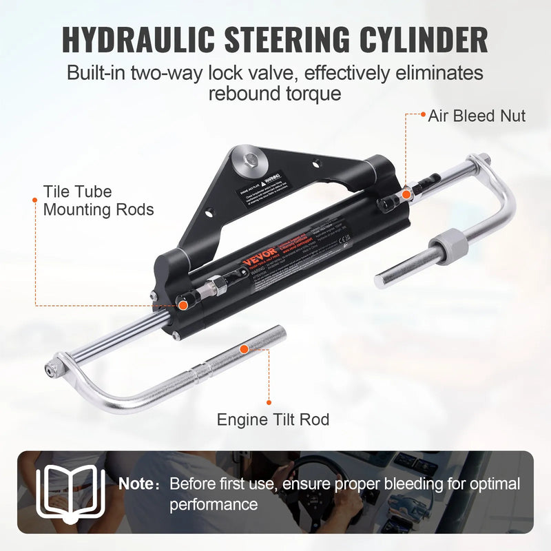 Гидравлическая система laivai, 150 ZS, ar sūkni, divvirzienu cilindru un 7,9 m šļūteni