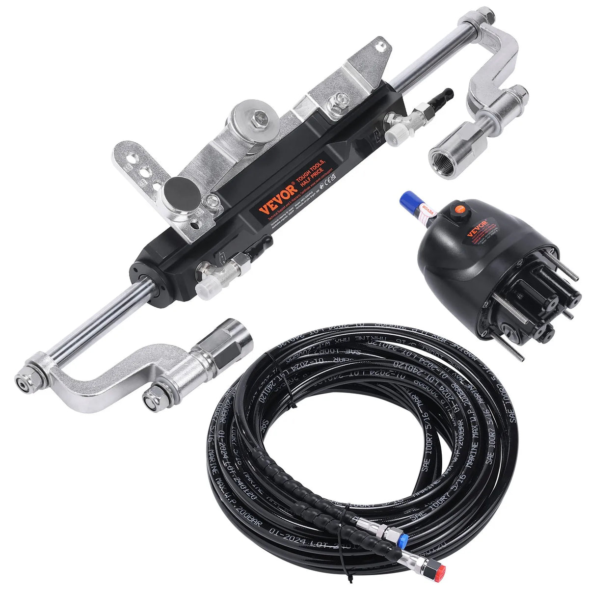 Hydraulic Steering System for Outboard Motors, 300 HP