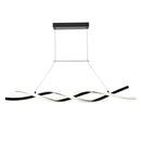 Moderna lustra, 24 W LED piekaramais gaismeklis ar tālvadības pulti, regulējams spilgtums un krāsu temperatūra 3000 K–6000 K, silikona plafons, piemērota virtuvei un ēdamistabai