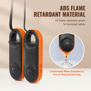 VEVOR pārnēsājamais apavu un zābaku žāvētājs – ātra un vienmērīga žāvēšana, melns & oranžs