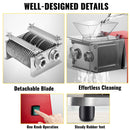 VEVOR elektriskā gaļas maļamā mašīna, 250 kg/h, 850W, 3,5 mm asmens, nerūsējošais tērauds, piemērota virtuvēm, veikaliem, jēra, liellopa un vistas gaļai, sarkana