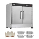 VEVOR 4 līmeņu pārtikas sildītājs ar ūdens tvertni