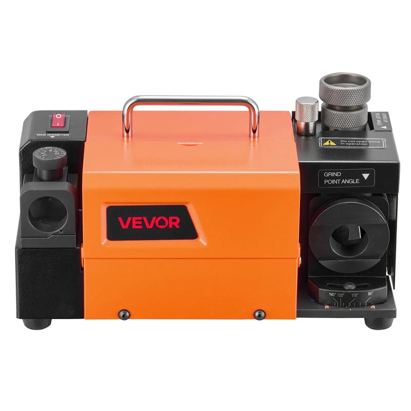 VEVOR urbju asināmais MR-13A, 3–15 mm urbju slīpmašīna ar regulējamu 95°–135° smailes leņķi, 4600 apgr./min augstas veiktspējas pārasināšanas iekārta ar 13 patronām un CBN slīpripu darbnīcām un garāžām