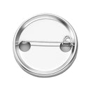 VEVOR nozīmīšu izgatavošanas komplekts, 200 komplekti, 32 mm, ar metāla aizmugurēm, metāla korpusiem, caurspīdīgām plēvēm un papīra sagatavēm