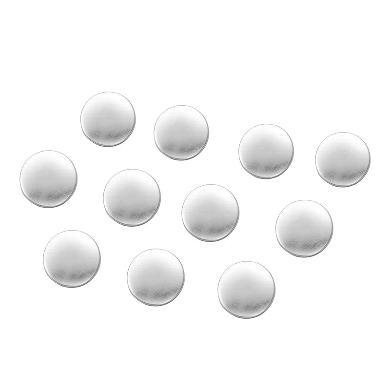 VEVOR nozīmīšu izgatavošanas komplekts, 200 komplekti, 32 mm, ar metāla aizmugurēm, metāla korpusiem, caurspīdīgām plēvēm un papīra sagatavēm