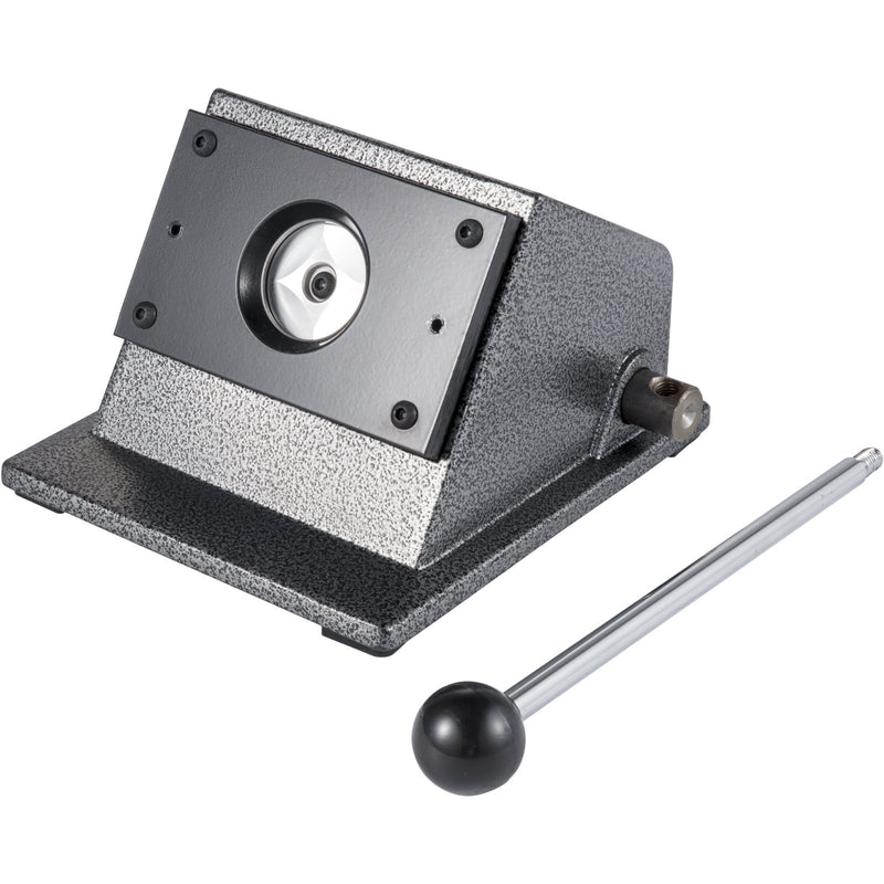 VEVOR grafiskais perforators 32 mm, apļveida perforators, lietā dzelzs manuālais perforators, pogu pogas izgatavošanas iekārta, 1,5 mm griešanas biezums, grafiskā perforatora griešanas instruments ar tērauda asmeni pogu izgatavošanai