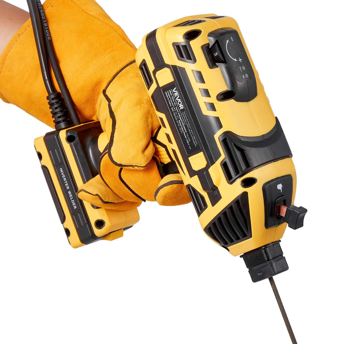 VEVOR Portable Handheld Welding Machine 20–120 A with 5-Level Current Control