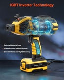 VEVOR pārnēsājamais rokas metināšanas aparāts 20–120 A ar 5 līmeņu strāvas regulēšanu