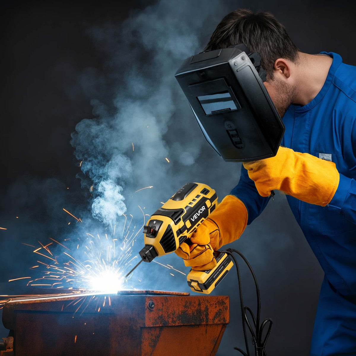 VEVOR Portable Handheld Welding Machine 20–120 A with 5-Level Current Control