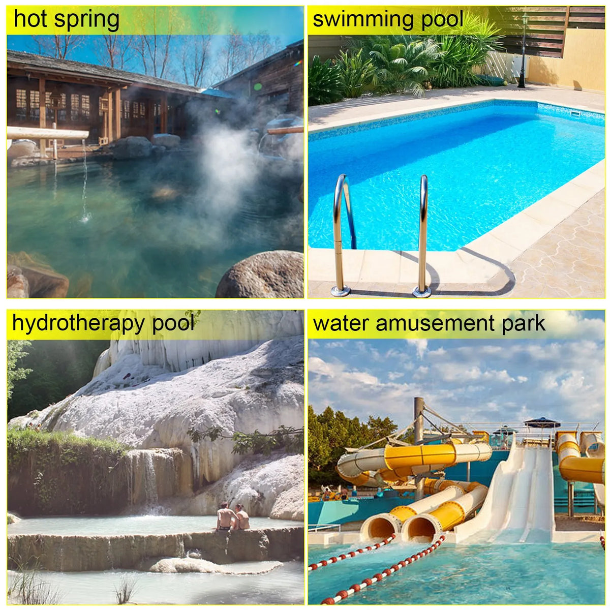 VEVOR Pool Pump, 750 W, 19,200 l/h, Swimming Pool Pump for Above-Ground and In-Ground Pools with Filter Basket, Ø50 mm Inlet/Outlet Connections and 2 Connection Hoses, for Clean Pool Water