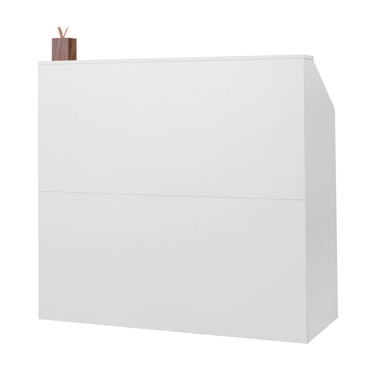 Ресепшн VEVOR, прямоугольный стол для регистрации, 118 × 50 × 111,5 см, для магазина, салона и офиса, белый