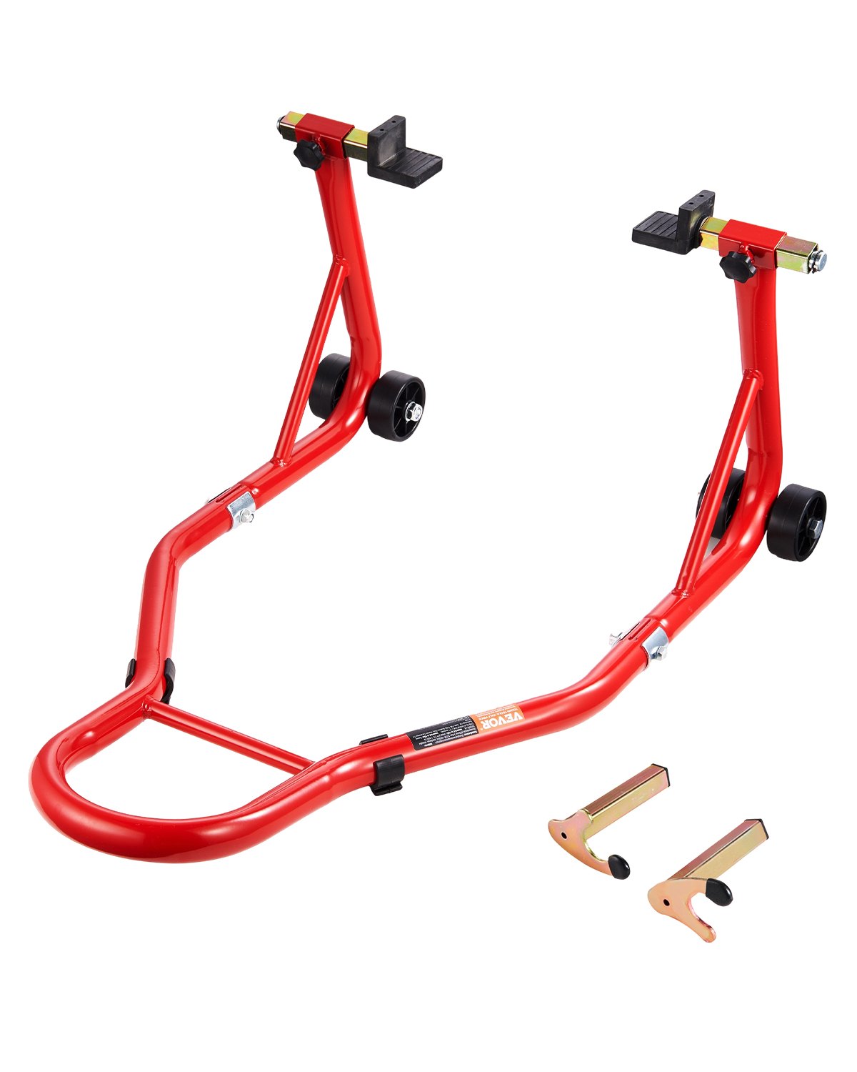 VEVOR Motorcycle Rear Lift 385 kg, Red