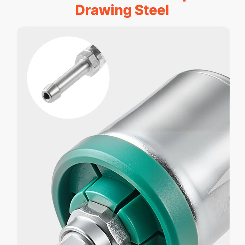 Dīzeļsildītāja degvielas sūknis 12 V, alumīnija dozēšanas sūknis ar 22 ml padevi, piemērots 2 kW, 5 kW un 8 kW dīzeļsildītājiem, klusa darbība ar impulsu tehnoloģiju