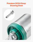 Dīzeļsildītāja degvielas sūknis 12 V, alumīnija dozēšanas sūknis ar 22 ml padevi, piemērots 2 kW, 5 kW un 8 kW dīzeļsildītājiem, klusa darbība ar impulsu tehnoloģiju