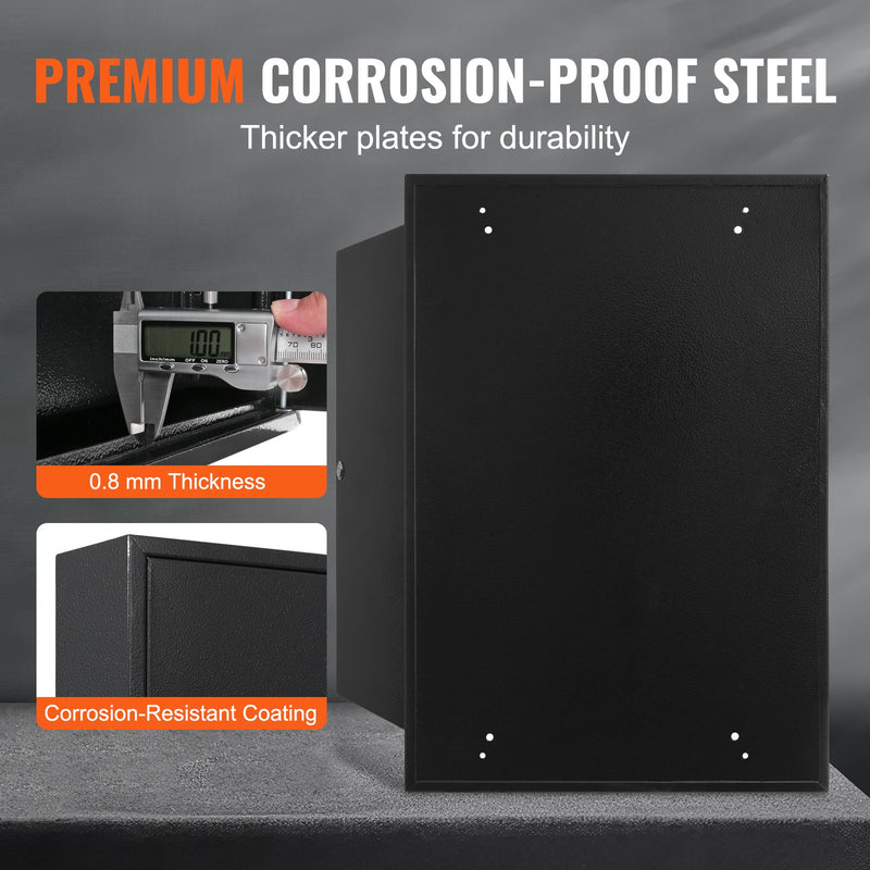 VEVOR atslēgu skapītis 200 atslēgām ar slēdzeni, regulējamiem plauktiem un krāsainām atslēgu birkām