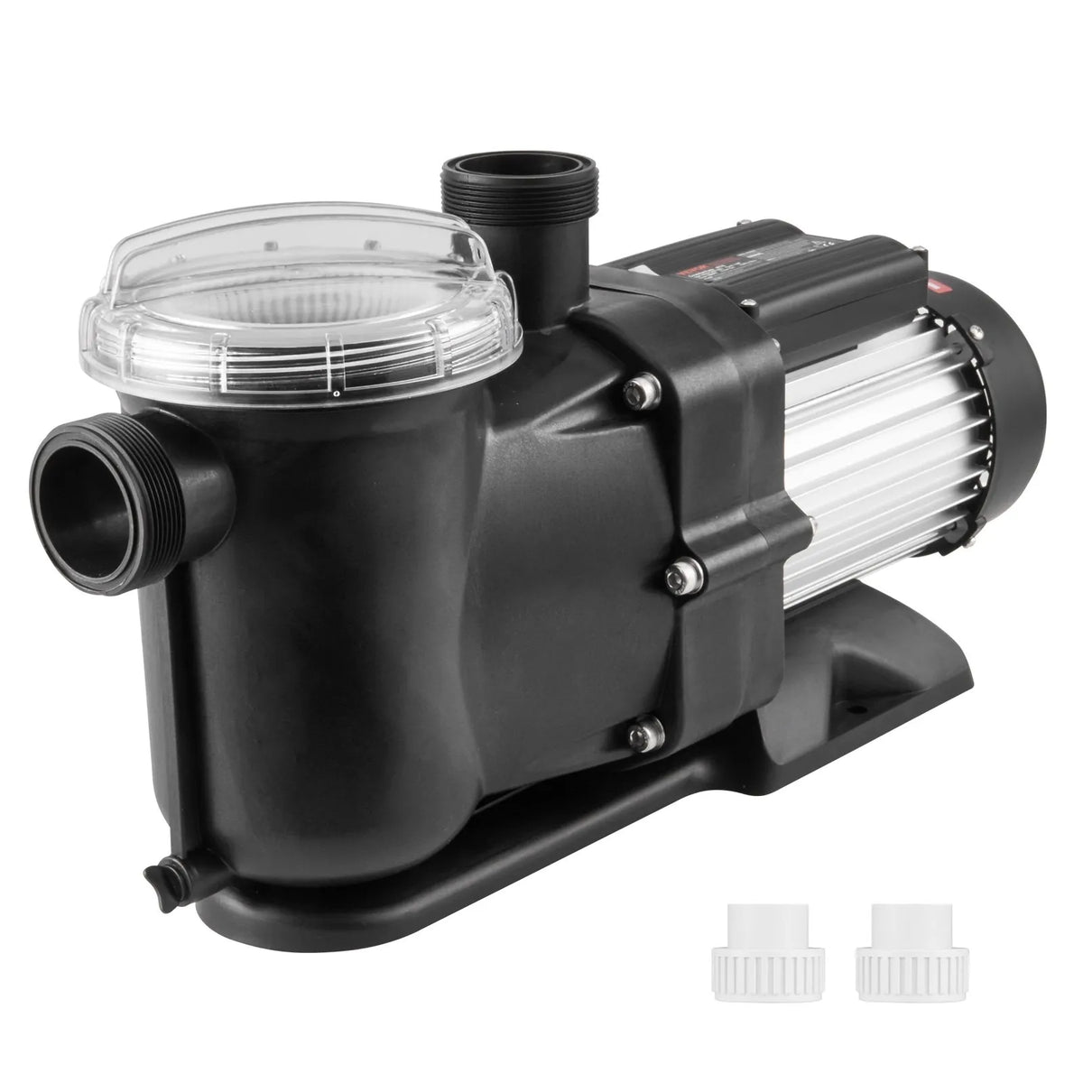 VEVOR Above Ground Pool Pump, 1118 W, Single Speed Mode, Maximum Flow 378 l/min, 220 V, 2850 RPM, Maximum Head 15 m, with Filter Basket, Suitable for Above Ground Pools, Hot Tubs and Spas, UL Certified