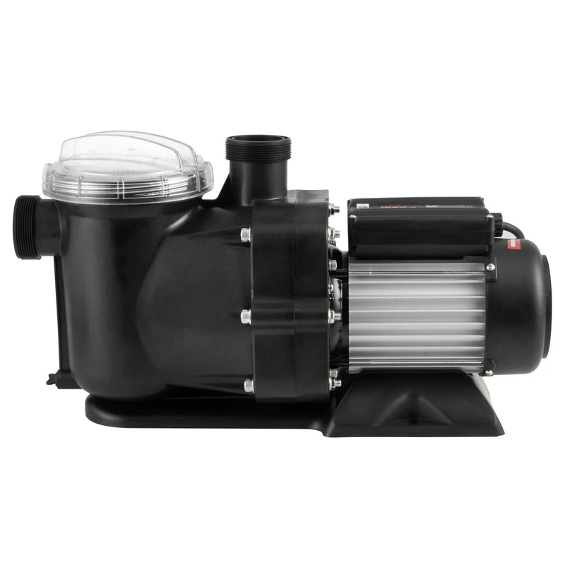 VEVOR virszemes baseina sūknis, 1491 W (2 ZS), vienas ātruma režīms, maksimālā plūsma 435 l/min, 220 V, 2850 apgr./min, maksimālais pacēlums 15 m, ar filtra grozu, piemērots virszemes baseiniem, burbuļvannām un SPA, UL sertificēts