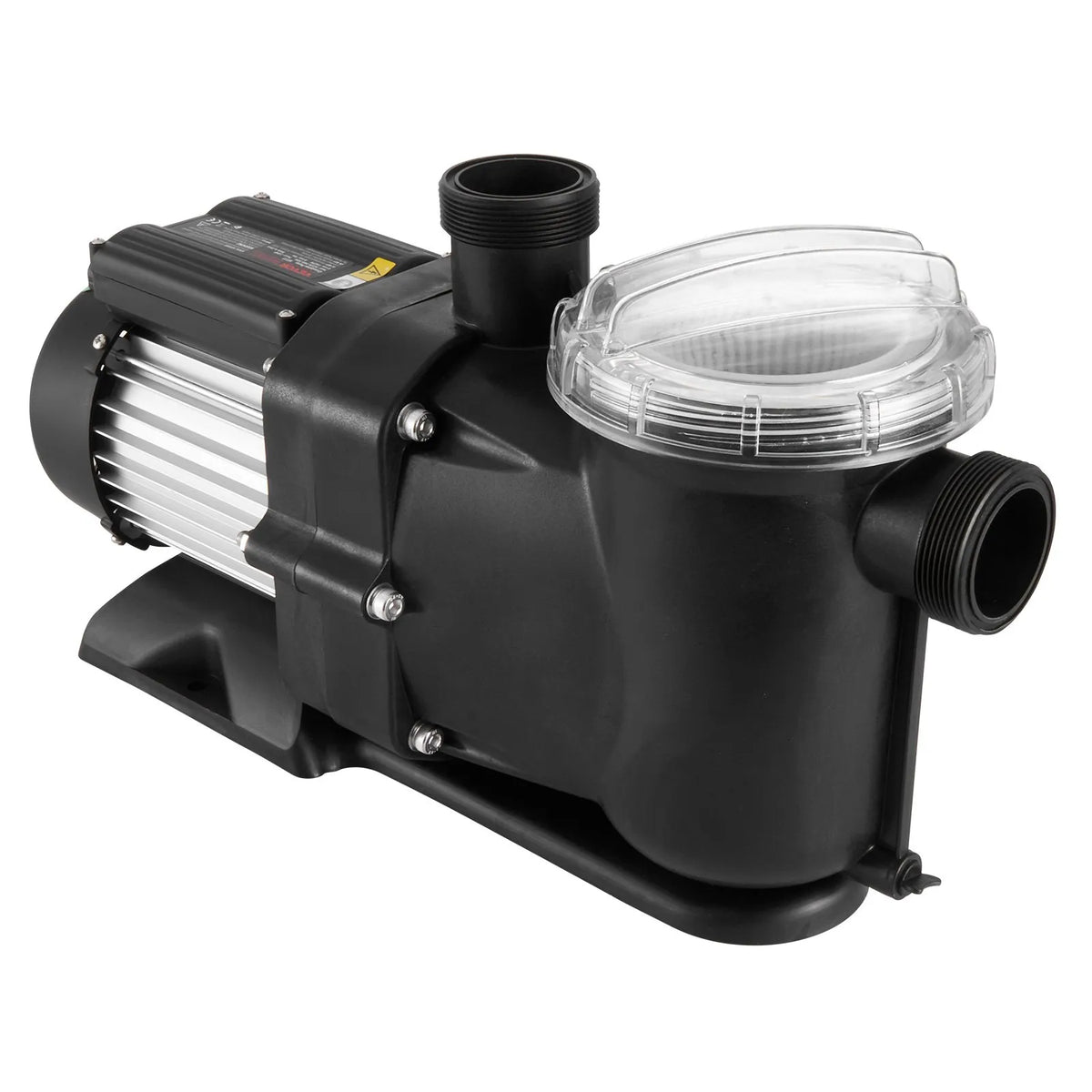 VEVOR Above Ground Pool Pump, 1491 W (2 HP), Single Speed Mode, Maximum Flow 435 l/min, 220 V, 2850 RPM, Maximum Head 15 m, with Filter Basket, Suitable for Above Ground Pools, Hot Tubs and Spas, UL Certified