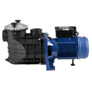 VEVOR virszemes baseina sūknis, 1864 W, viena ātruma režīms, maksimālā plūsma 454 l/min, 220 V, 2850 apgr./min, maksimālais pacēlums 16 m, ar filtra grozu, piemērots virszemes baseiniem, burbuļvannām un SPA, UL sertificēts