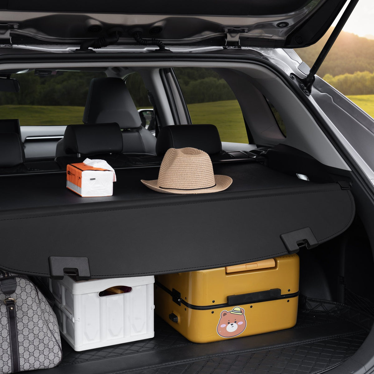 VEVOR Retractable Cargo Cover for Mazda CX-5 2017–2024 Enhanced Rear Trunk Cover