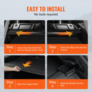 VEVOR izvelkamais bagāžas pārsegs Jeep Grand Cherokee 2. rinda 2022–2024 OEM dizains