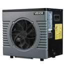 VEVOR 4920 W baseina siltumsūknis, elektriskais baseina sildītājs virszemes baseiniem līdz 18 m³, maksimālais COP 5,29, zems trokšņa līmenis, GFCI aizsardzība, sildīšanas temperatūra 15–40 ℃ peldēšanai un fitnesam, 220 V 50 Hz