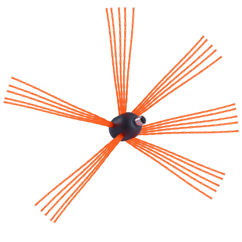 VEVOR skursteņa tīrīšanas komplekts 7 m, neilona stieņi, elastīga birste 360°, kamīniem un dūmvadiem