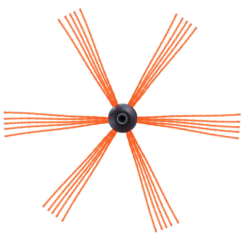 VEVOR skursteņa tīrīšanas komplekts 7 m, neilona stieņi, elastīga birste 360°, kamīniem un dūmvadiem