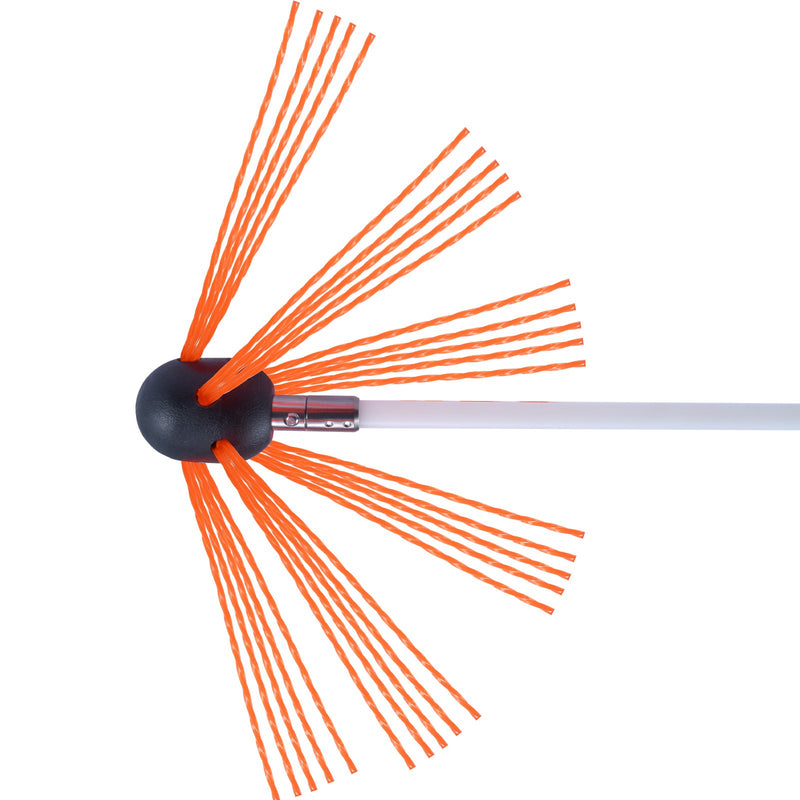 VEVOR skursteņa tīrīšanas komplekts 7 m, neilona stieņi, elastīga birste 360°, kamīniem un dūmvadiem