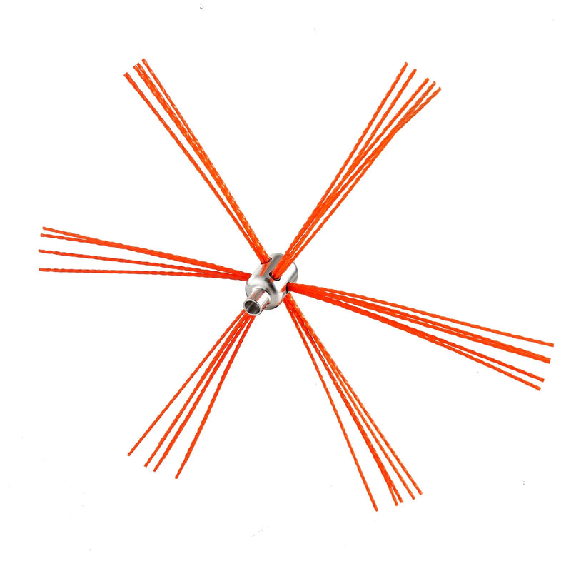 VEVOR skursteņu tīrīšanas komplekts, līdz 10 m pagarināma skursteņa birste, skursteņu tīrīšanas komplekts ar maināmiem sariem un aizsargbrillēm, 90° lokāms kamīna tīrīšanas instruments kvadrātveida un taisnstūrveida skursteņiem