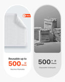 VEVOR vienreizlietojamie uzsūcošie paliktņi 533 × 914 mm, nesaturēšanas gultas paliktņi ar 5 slāņu aizsardzību, īpaši absorbējoši, piemēroti gultai, dīvānam un matracim, lietošanai mājdzīvniekiem, pieaugušajiem, bērniem un senioriem, 48 gab. - ZEMLETES.LV